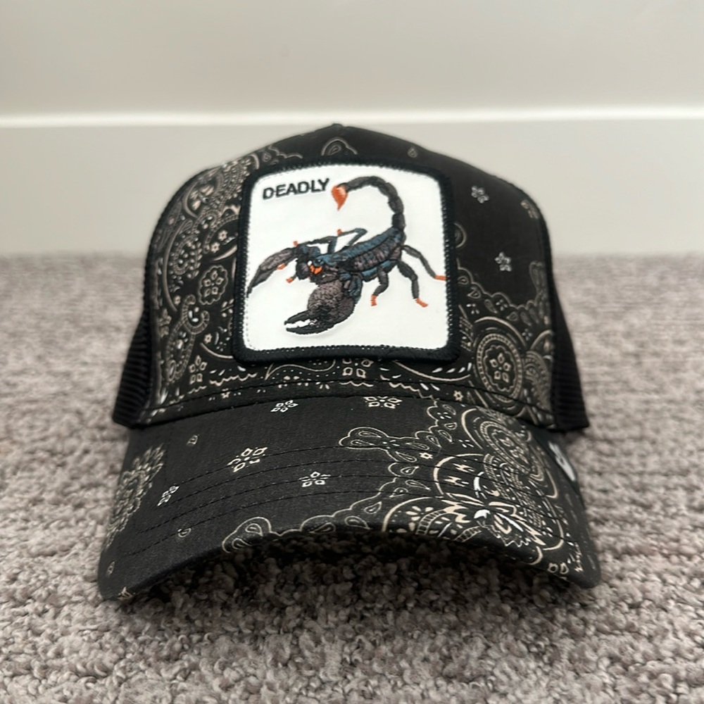Aunthentic Goorin Bros. “Deadly” Paisley Trucker Hat